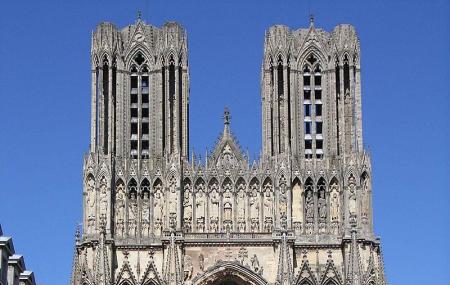 Towers Of Reims Cathedral Image