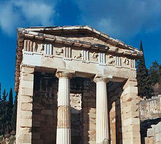 The Treasury Of Athens Image