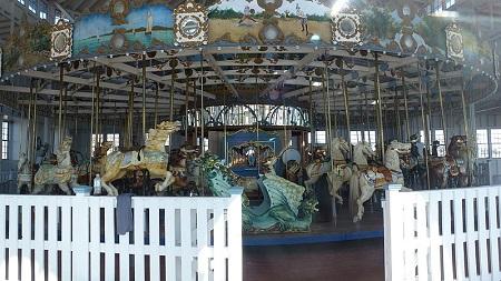 Carousel At Lighthouse Point Park Image