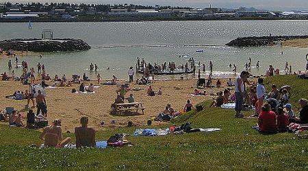 Nautholsvik Thermal Beach Image
