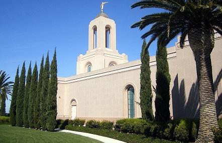Newport Beach California Temple Image