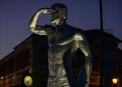 The Ben Carlson Memorial Statue Image