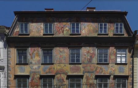 Gemaltes Haus Image