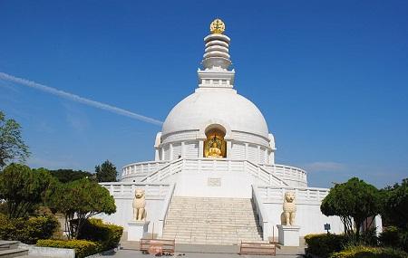 Viswa Shanti Stupa Rajgir Image