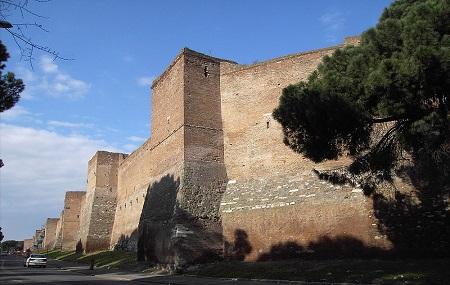 Appian Way And Aurelian Walls Image