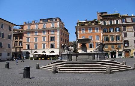 Piazza Di Santa Maria In Trastevere Image