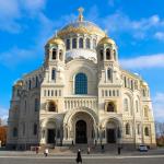 The Naval Cathedral Of Saint Nicholas In Kronstadt