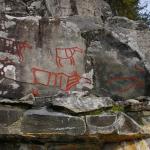 Rock Carvings At Lillehammer