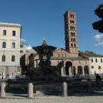Basilica Di Santa Maria In Cosmedin And Bocca Della Verita
