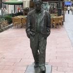 Woody Allen Statue